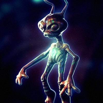 Mike robinson alien baby