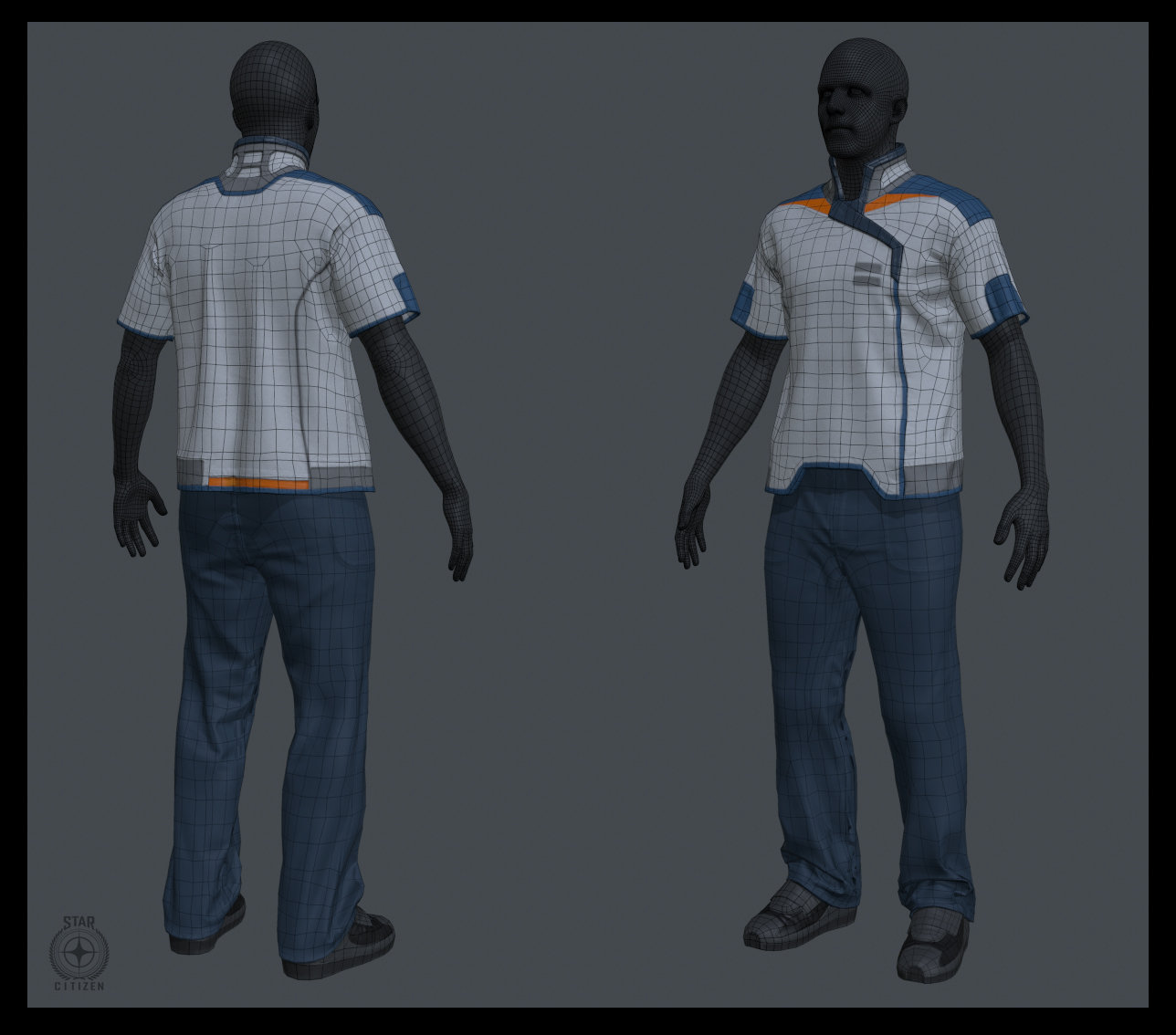 Wireframe - 6849 Tris