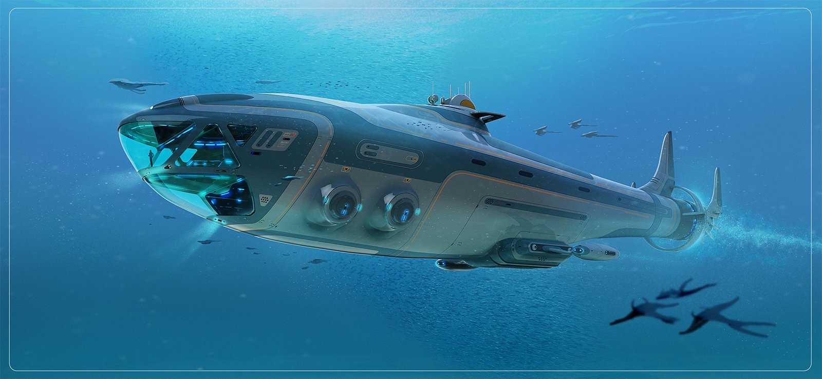 ArtStation - -Submarine Concept-, Pat Presley