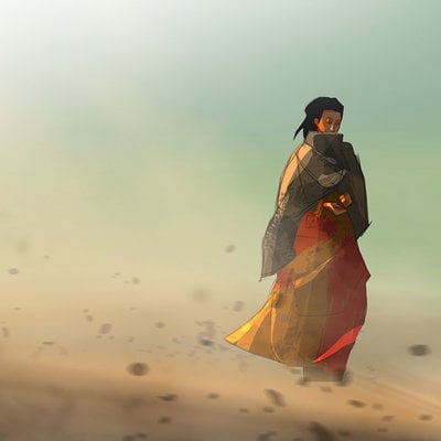 Jun chiu desert woman
