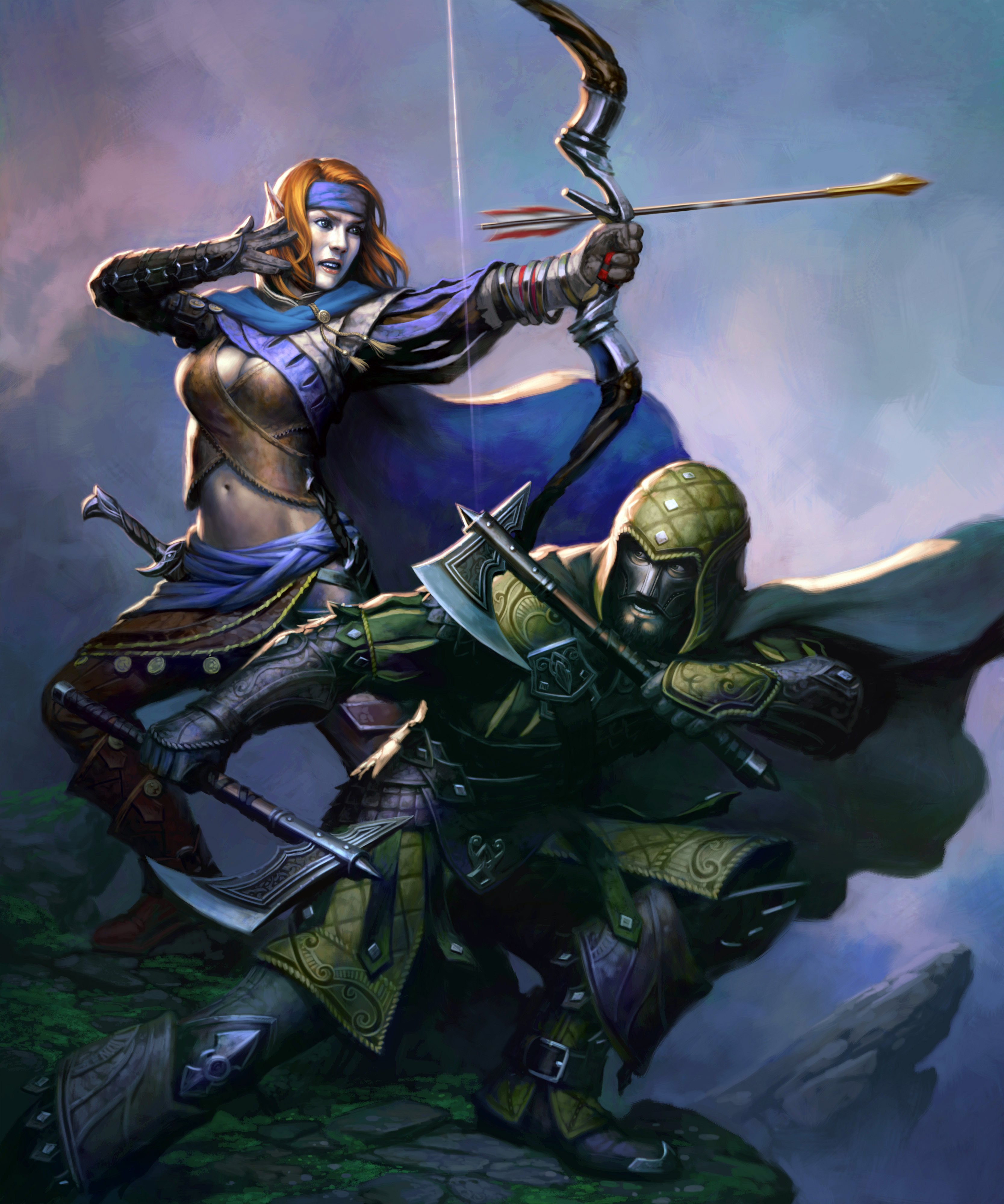 Ватчер оф реалмс. Забытые королевства (Forgotten Realms). Невервинтер арт. Невервинтер ДНД арт. Рейнджер ДНД арт.