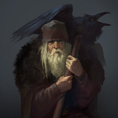   Northern Tales. Old man.