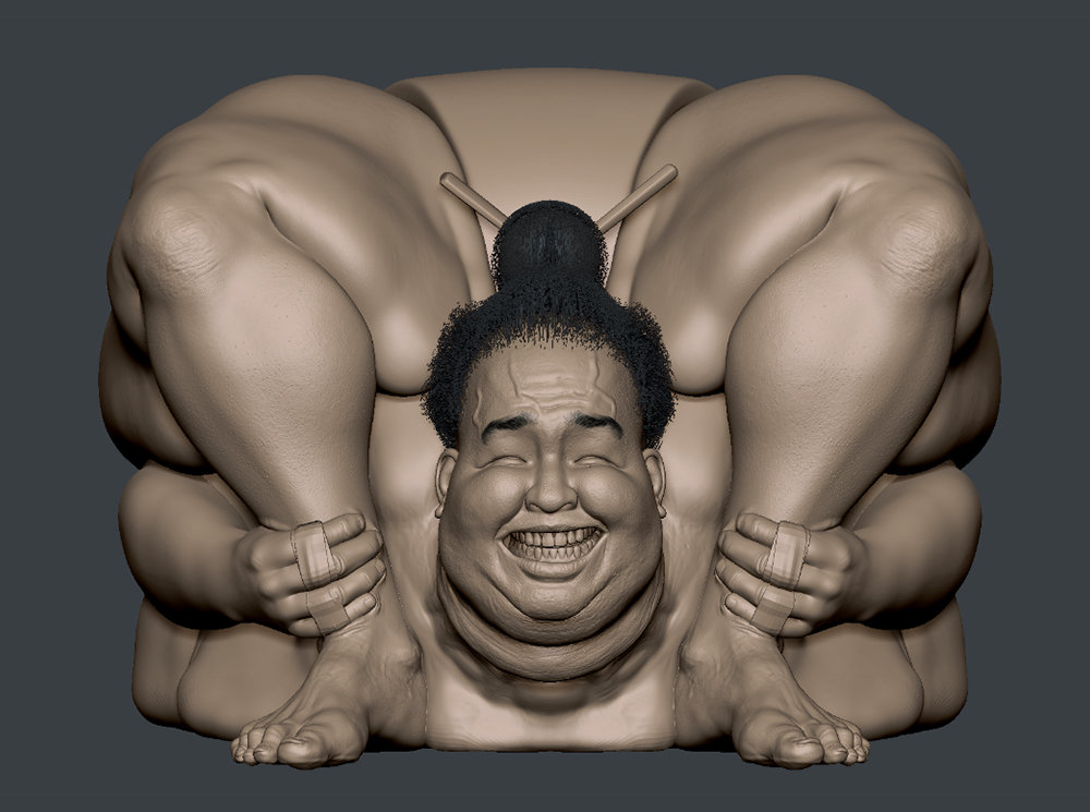 "Big Does Small" Sumo.