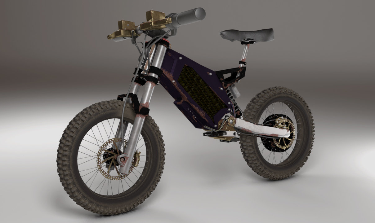 ArtStation - Stealth Bike - Bomber 3D 