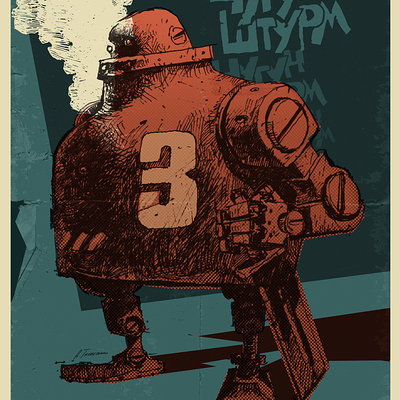 Andrey tkachenko chugun sturm poster