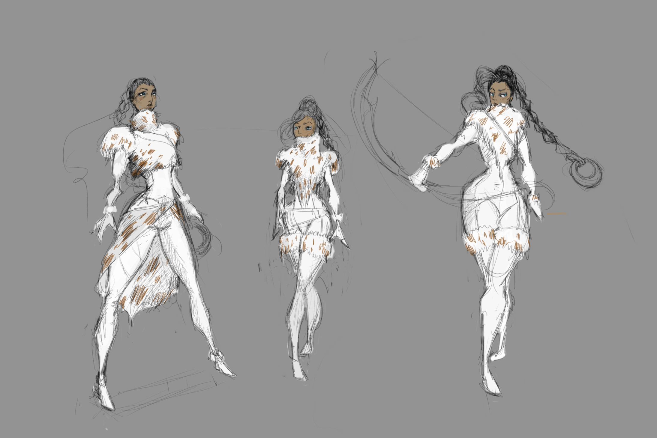 Early Artemis Sketches