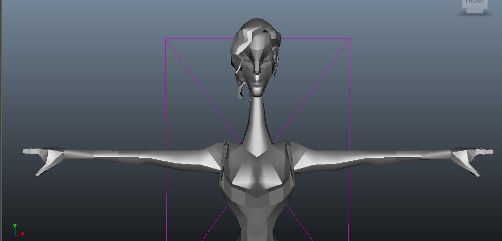 Inprogress Shot of Hera Model