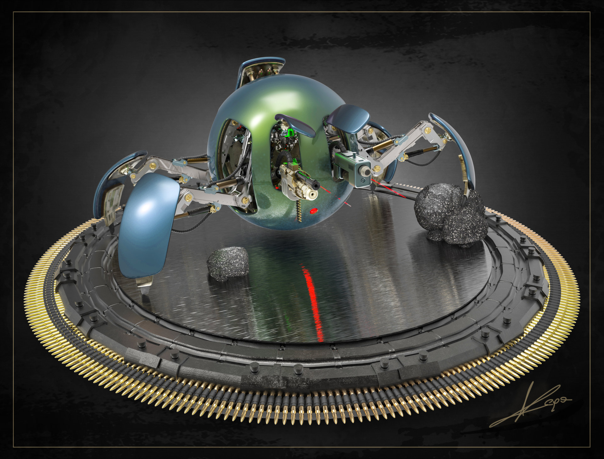 Konrad Rogowski RoboBall 3D Model