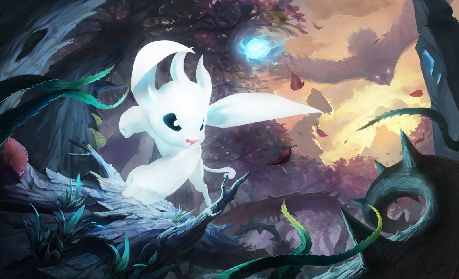 Artstation Fan Art Ori And The Blind Forest Xiaofei Syrup