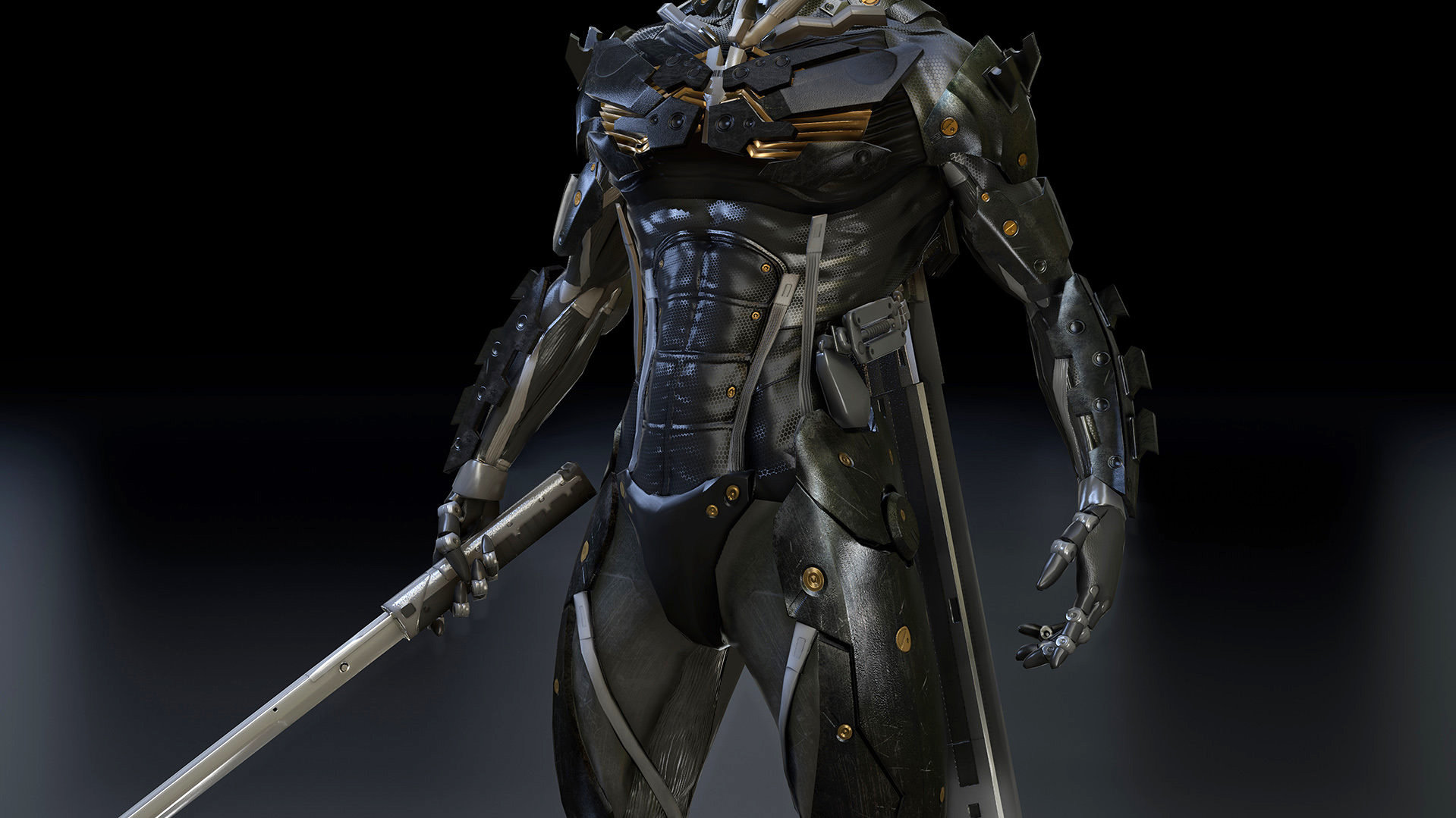 Metal Gear Rising Revengeance 3D Character Models — Too Much Gaming