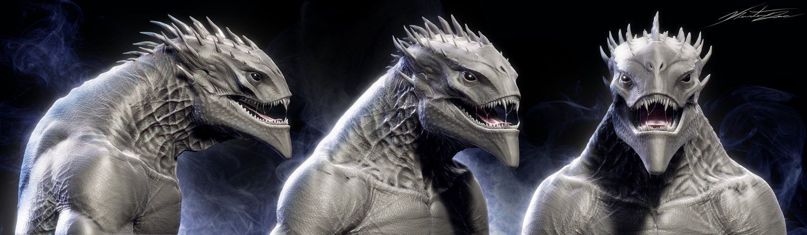Lizard Alien Concept W.I.P