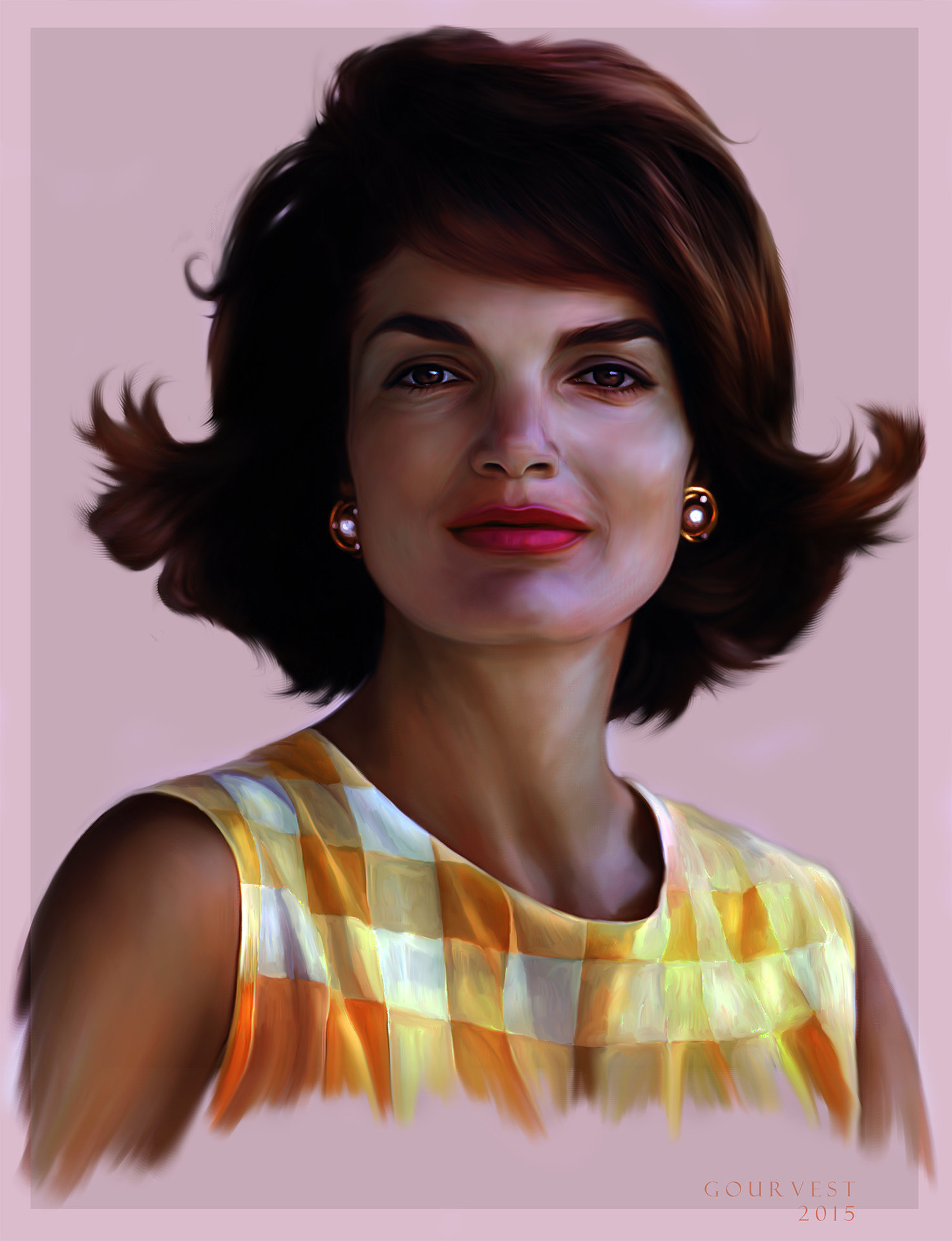 ArtStation - Jacky Kennedy, August 1960, christine gourvest