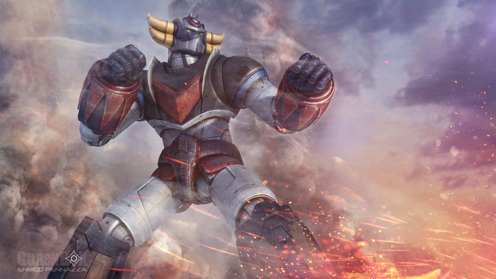 Artstation Goldrake Enrico Pennazza