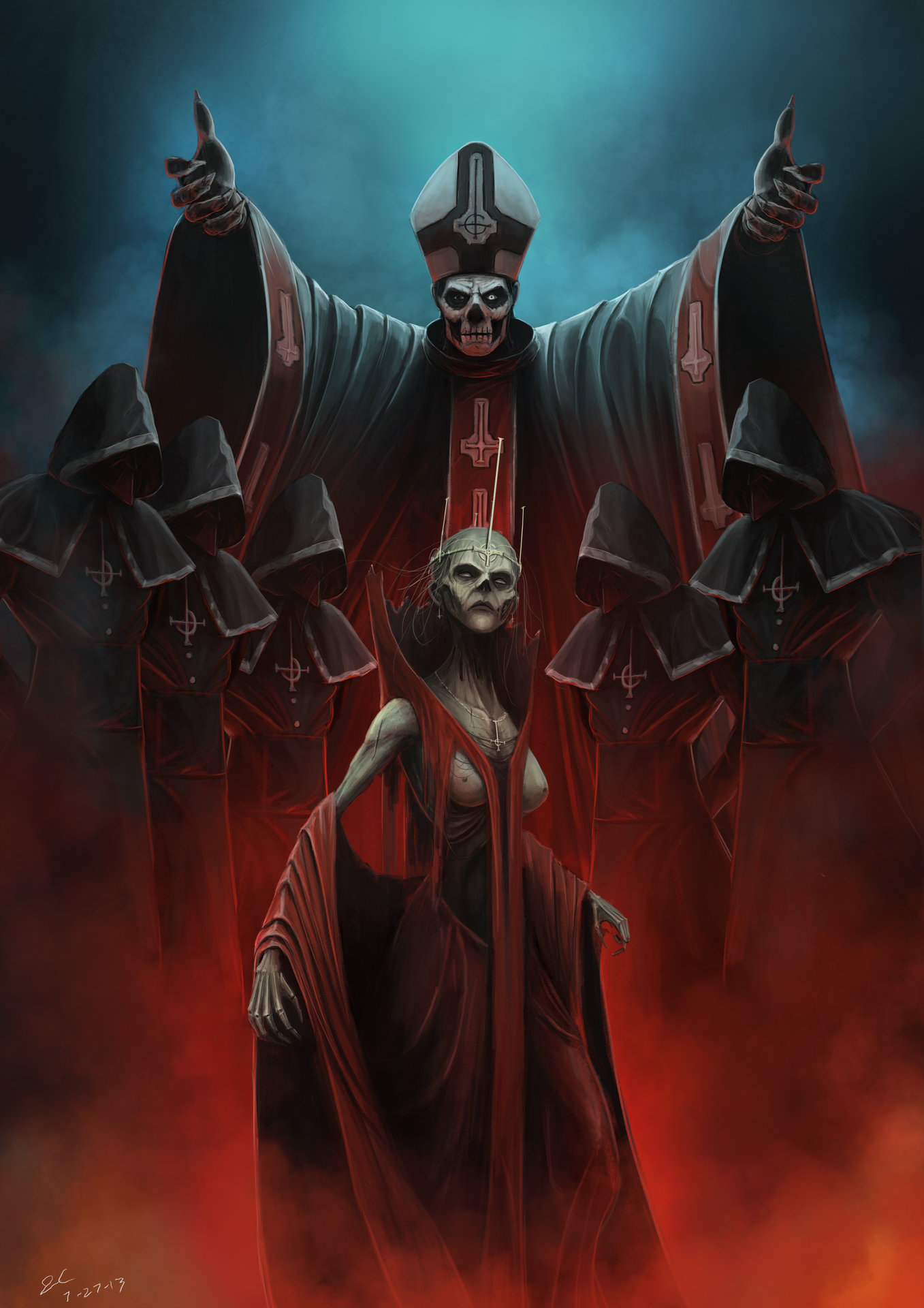 ArtStation Zombie Queen