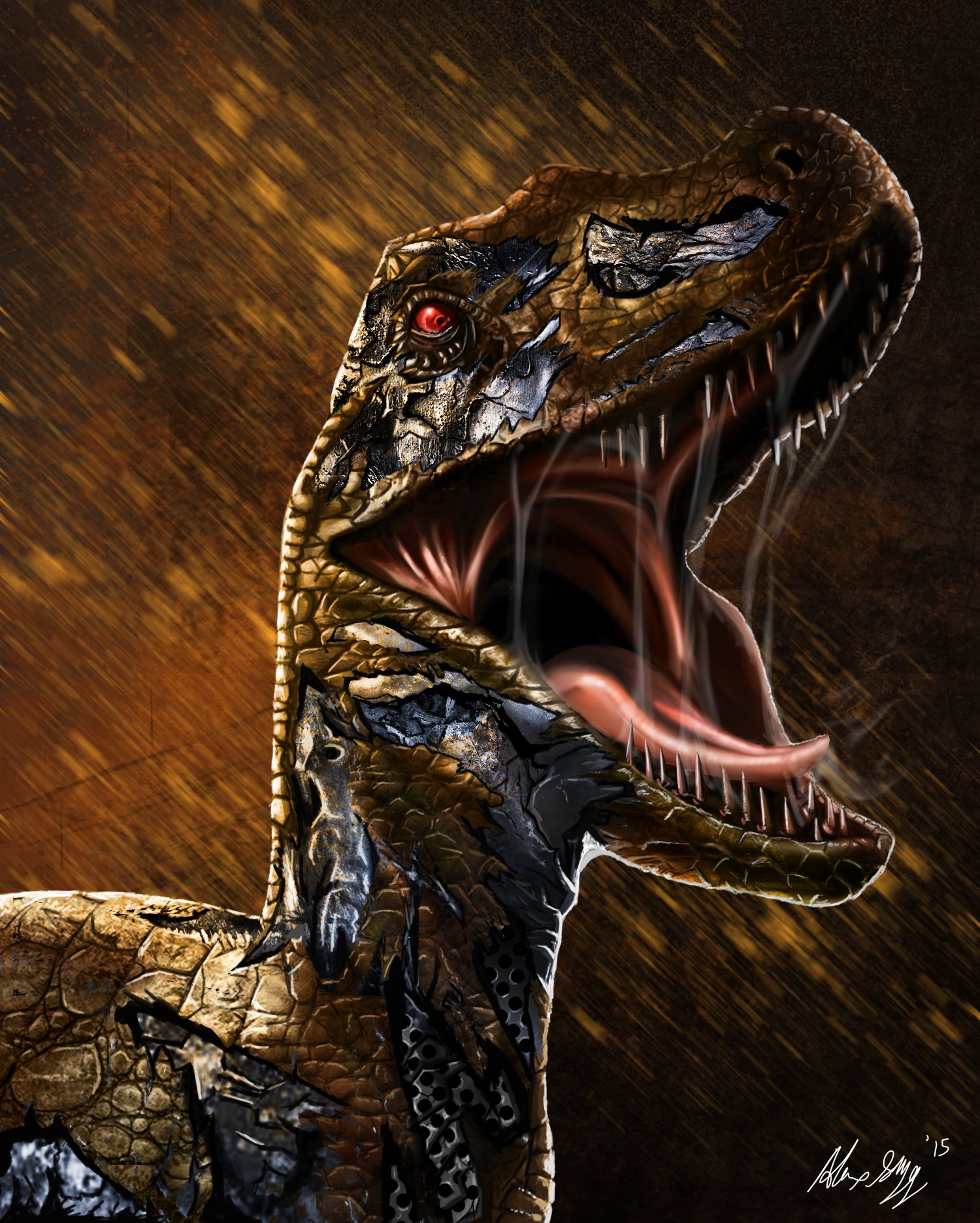 Dinobot velociraptor top