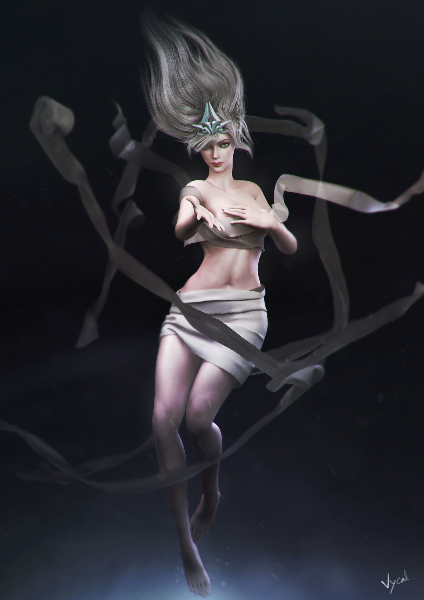 Artstation Lol Fan Art Janna Vycal S