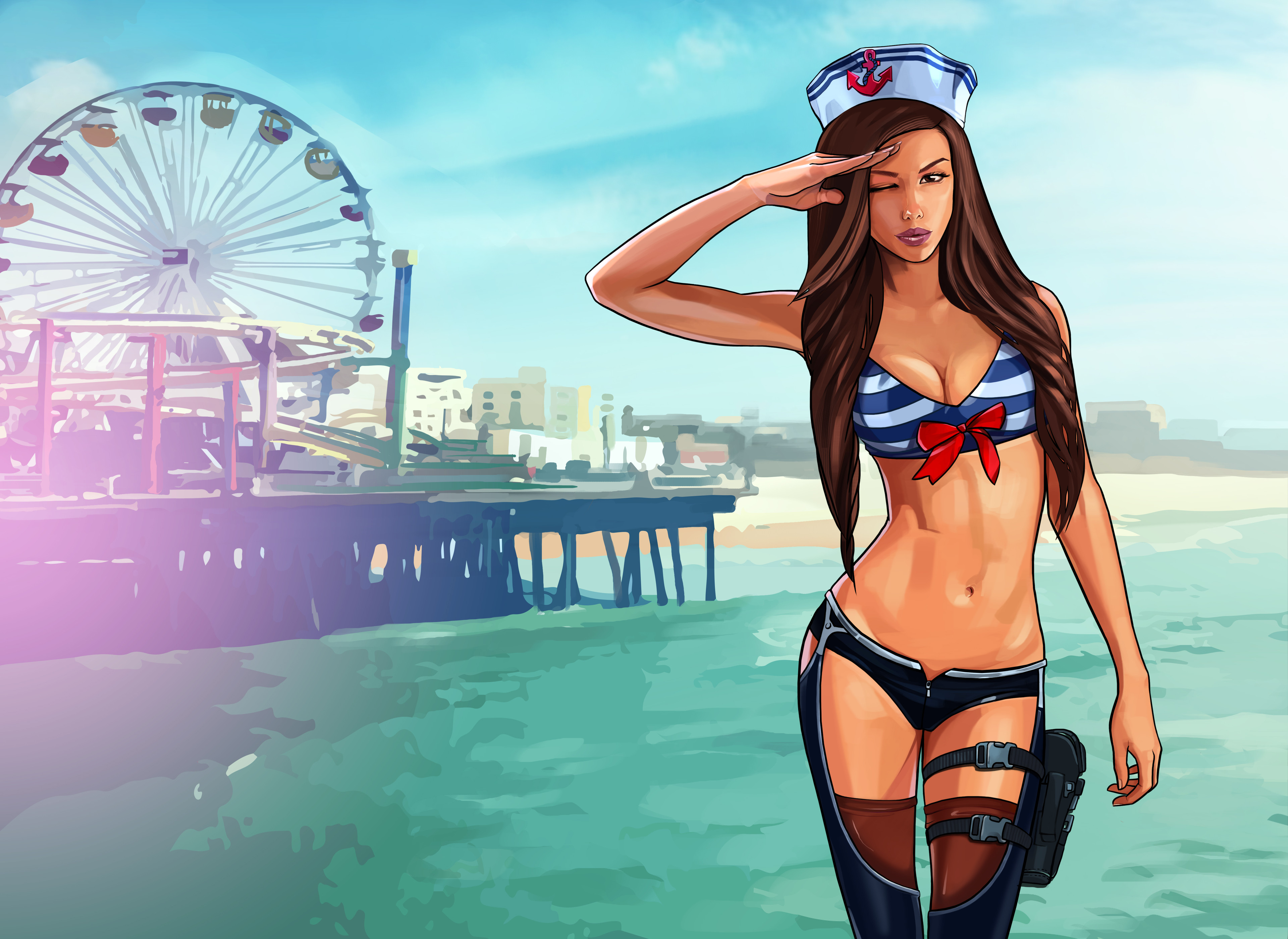 Artstation Sailor Julia Kovalyova