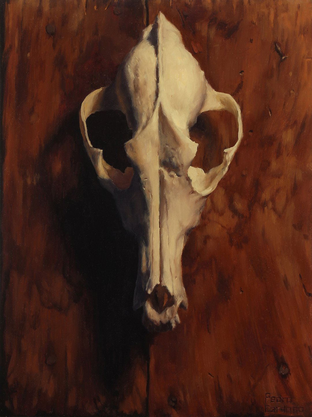 oil on panel