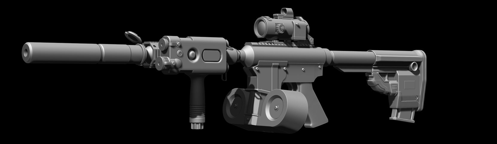 ArtStation - Assault Rifle