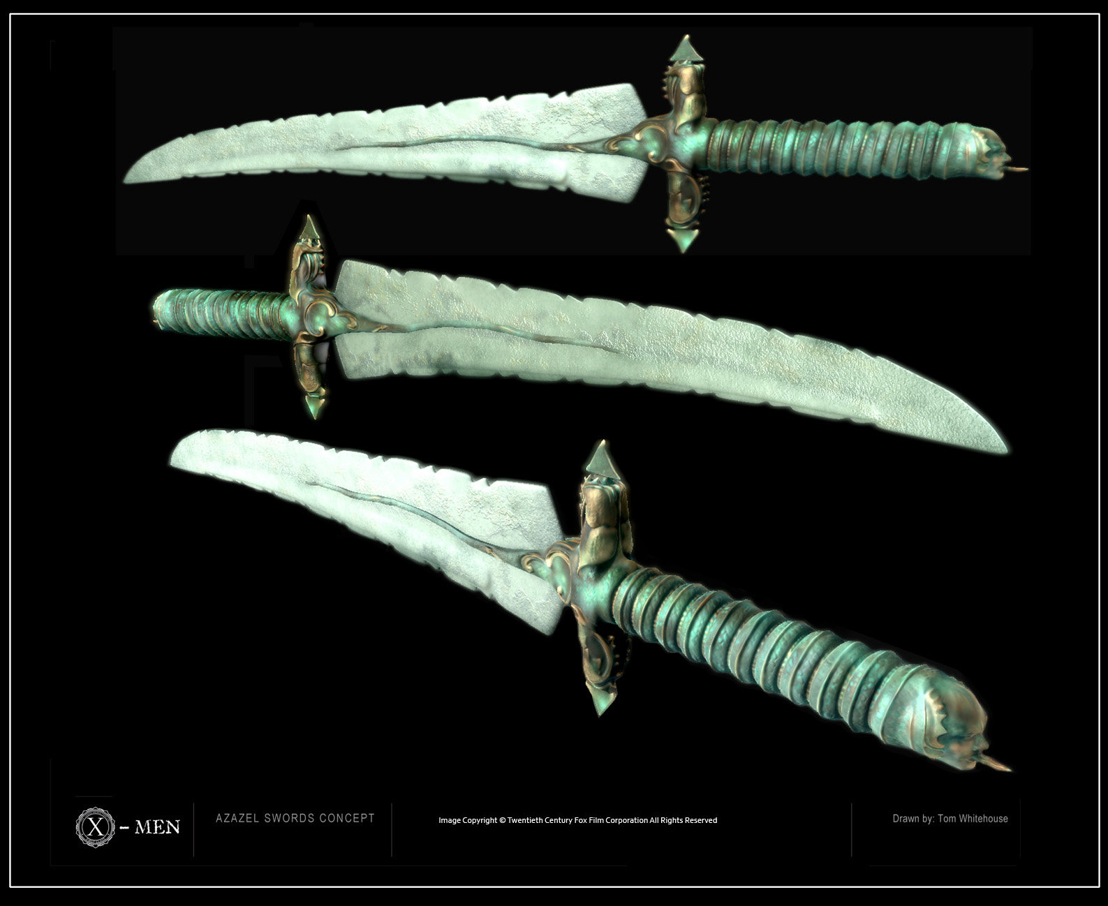 Tom Whitehouse X Men First Class Azazel S Sword Tom Whitehouse X Men First Class Azazel S Sword