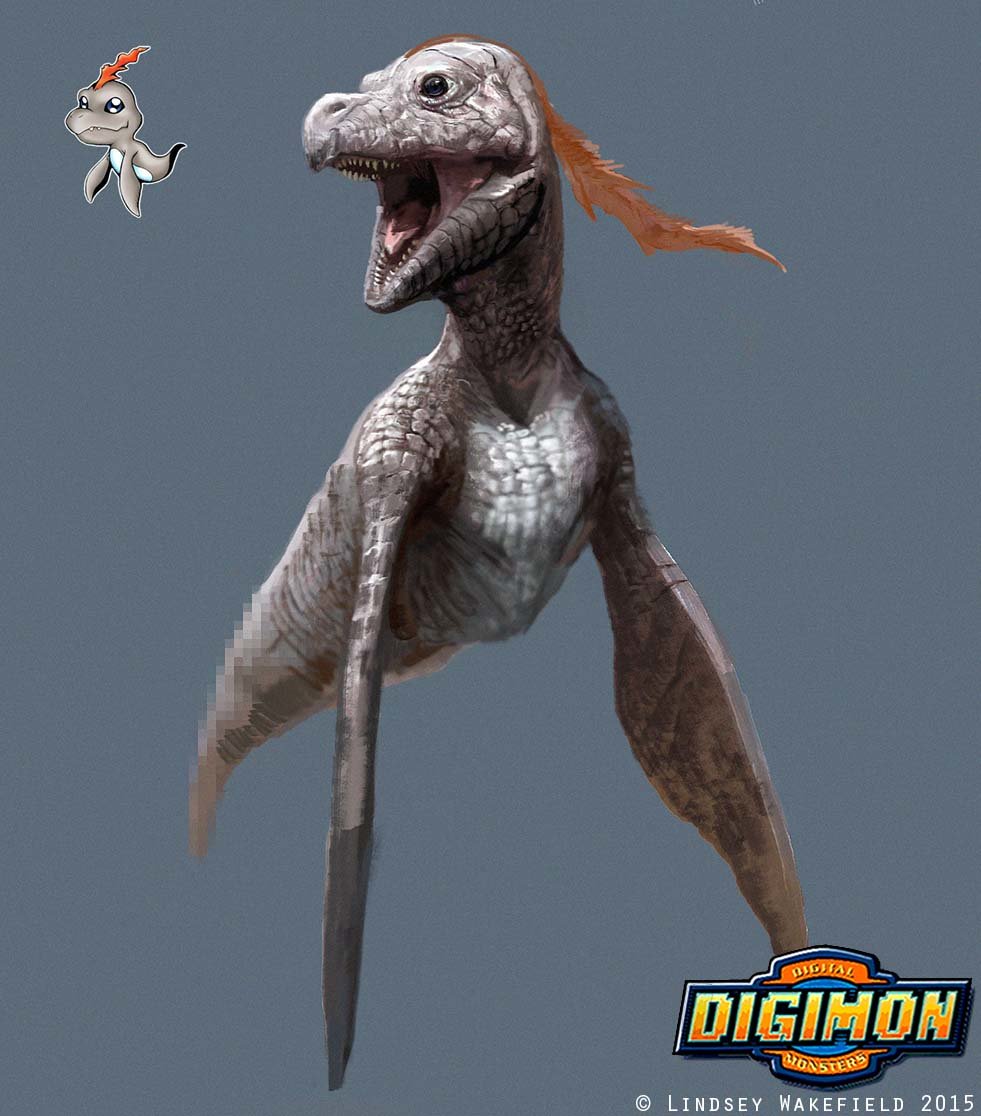 ArtStation - Digimon: Bukamon