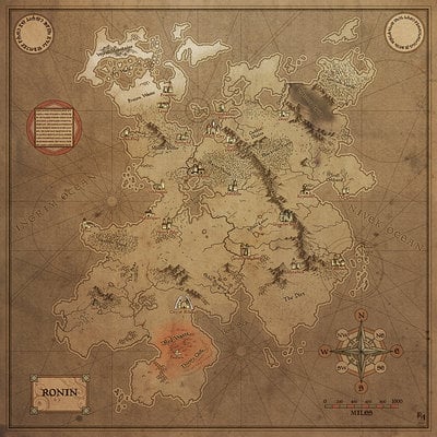 Robert altbauer map of ronin