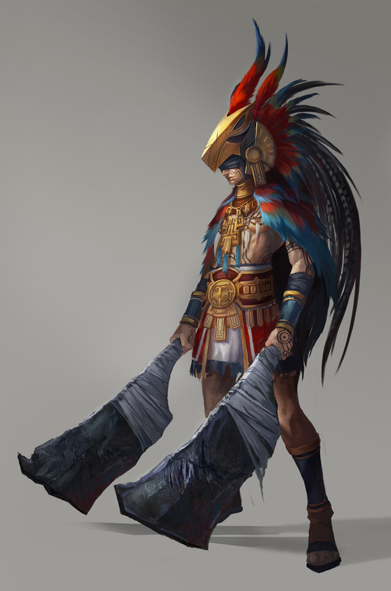 ArtStation - Tribal Hero