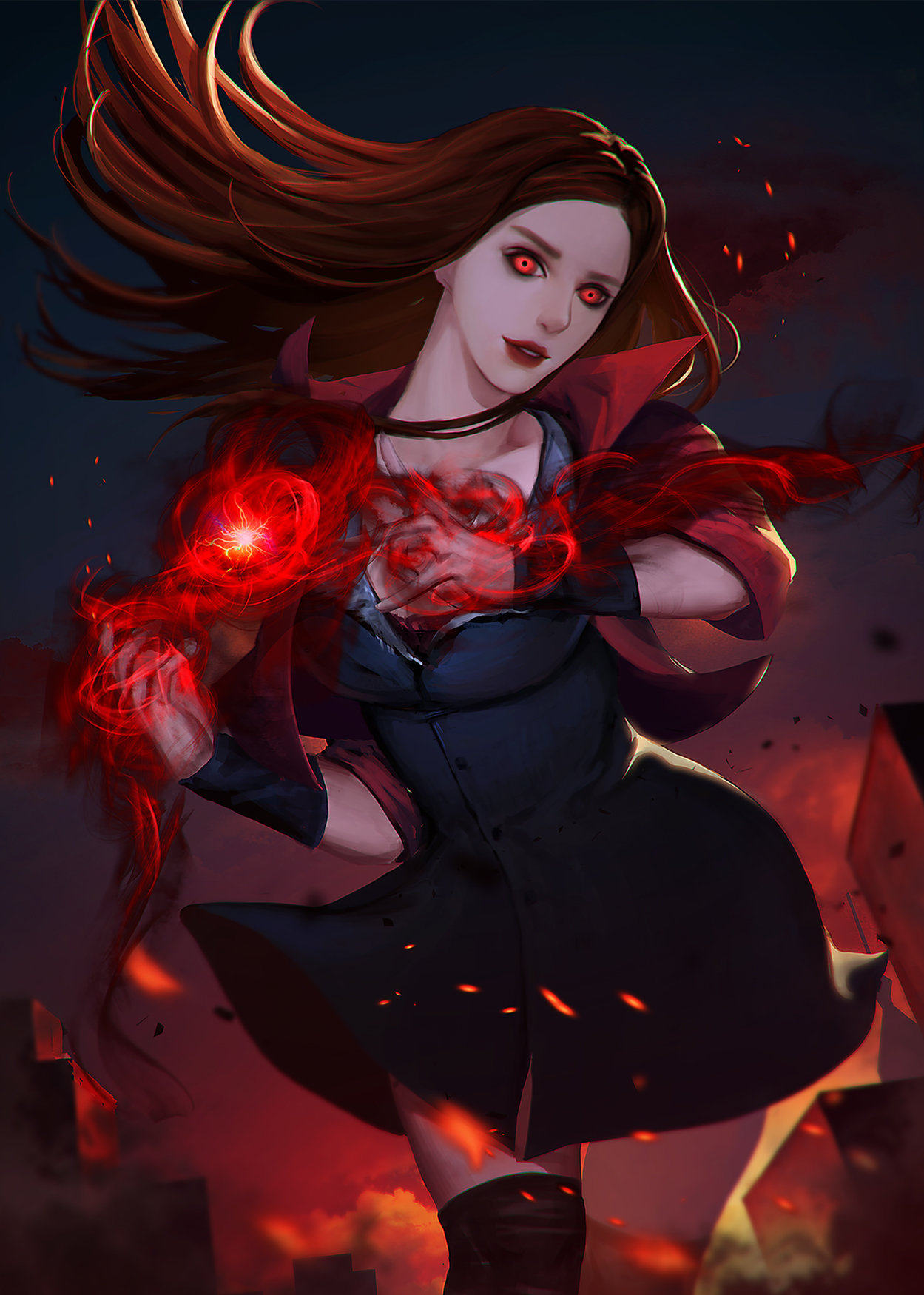 10 Anime Characters Who Are Just Like Scarlet Witch