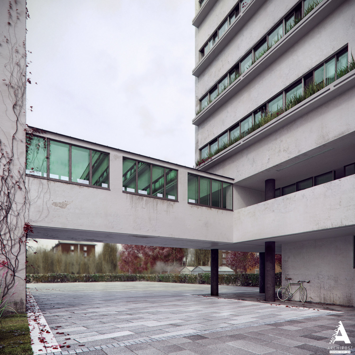 Дом наркомфина как попасть на крышу