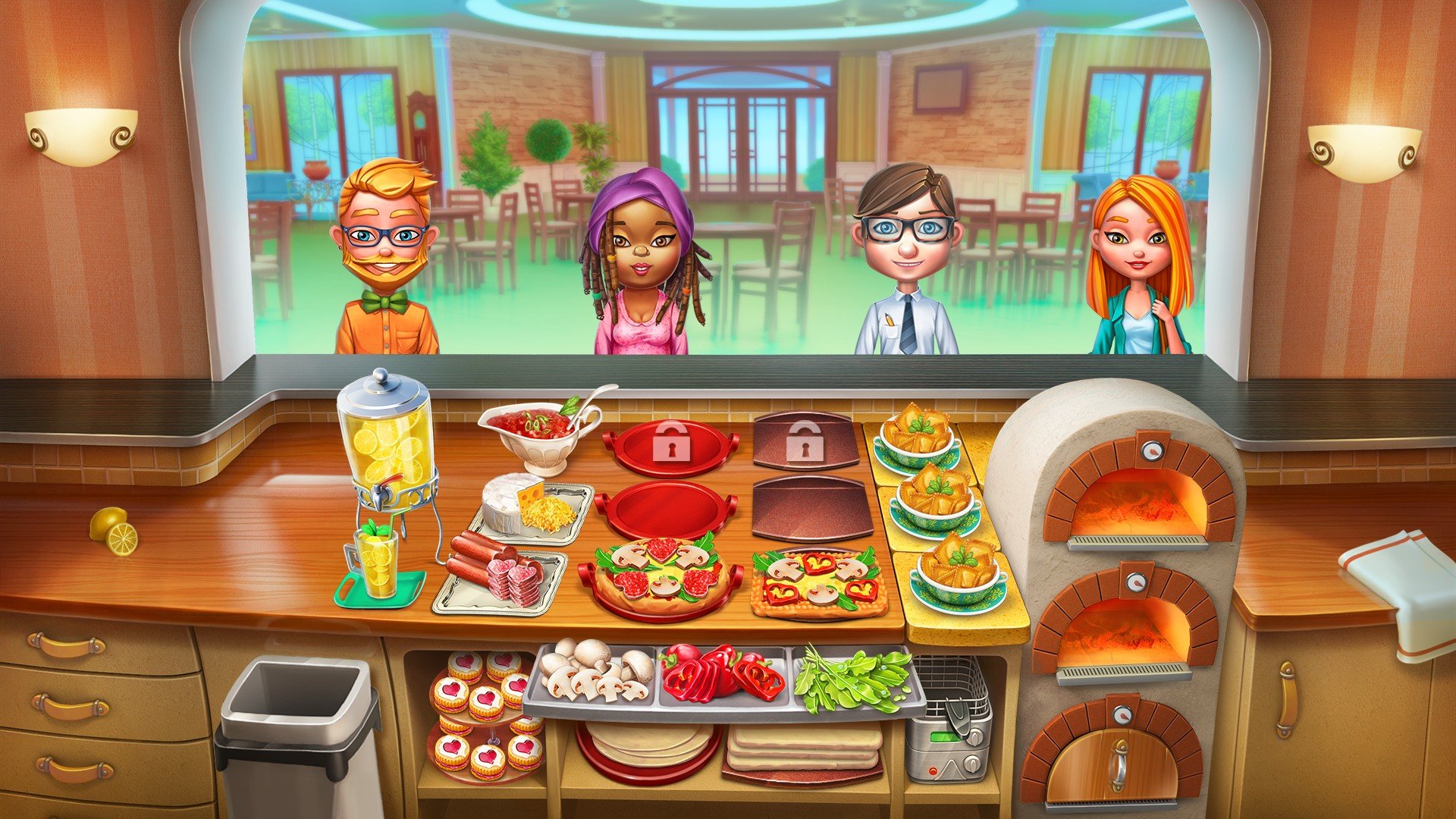 Roman Leontyev Kitchen Frenzy Food