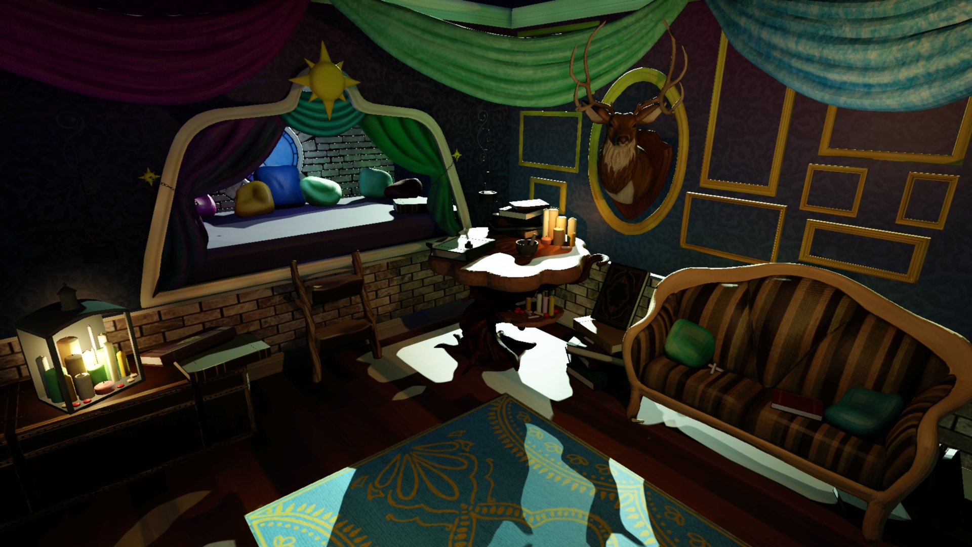 ArtStation - Gypsy Bedroom Beautiful Corner