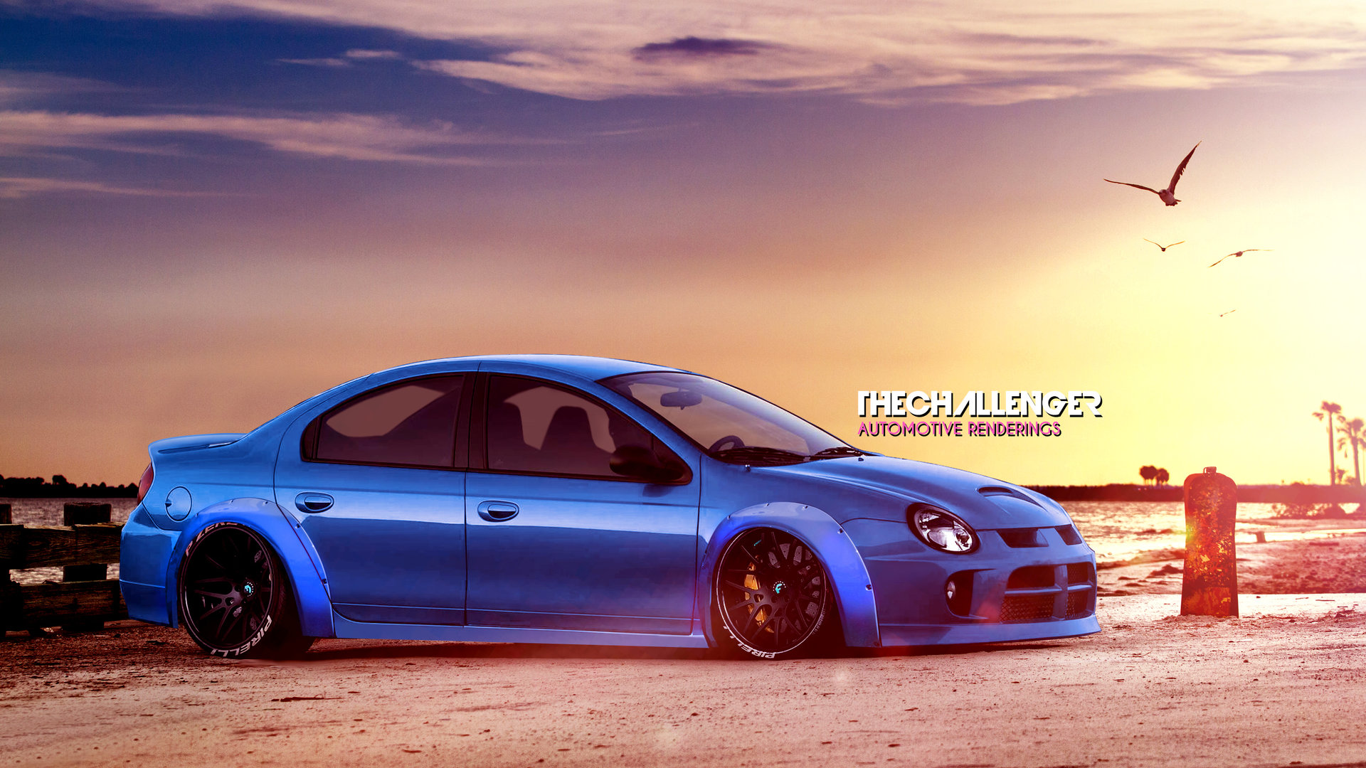 ArtStation - Liberty Walk Inspired Dodge SRT-4