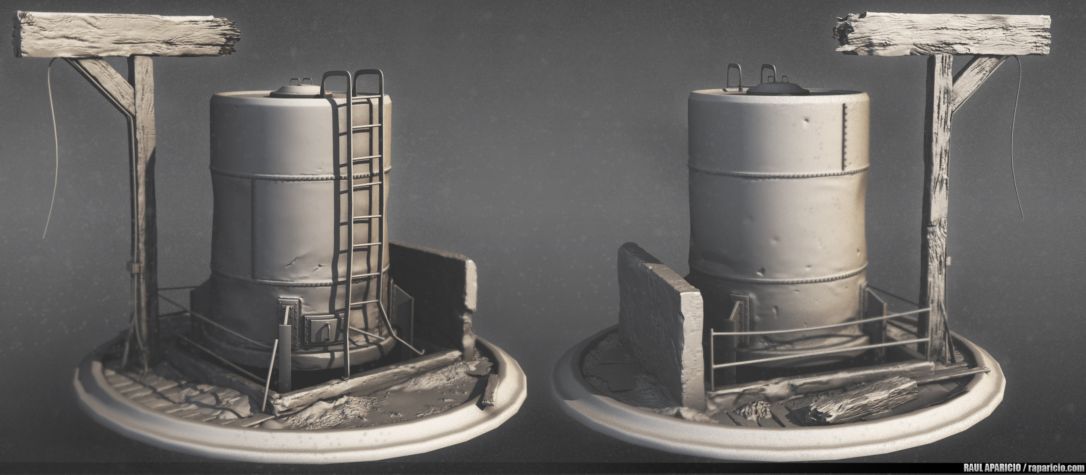 High Poly, 3dcoat.