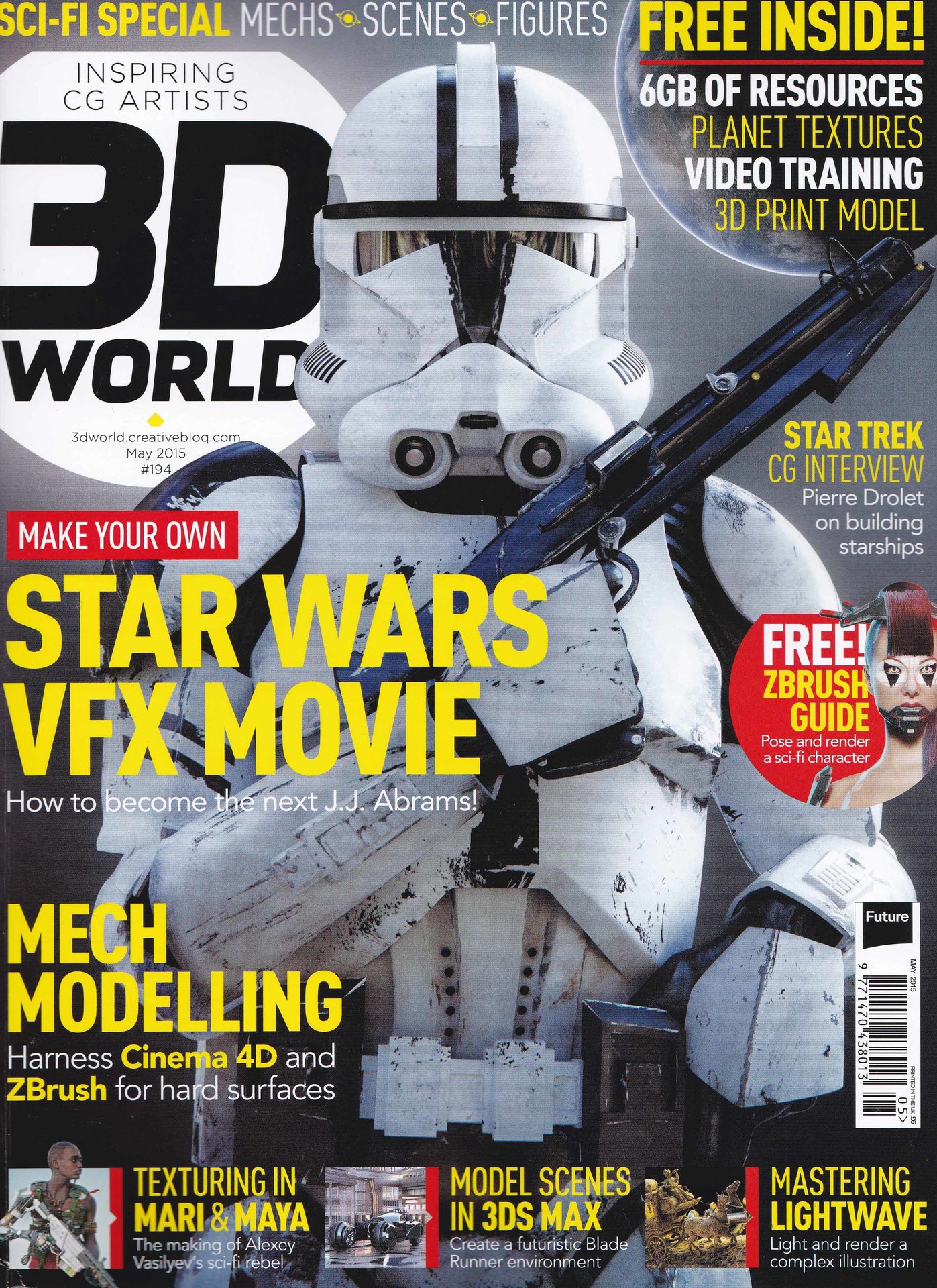 Artstation 3d World Magazine Cover 194th Issue Nicolas