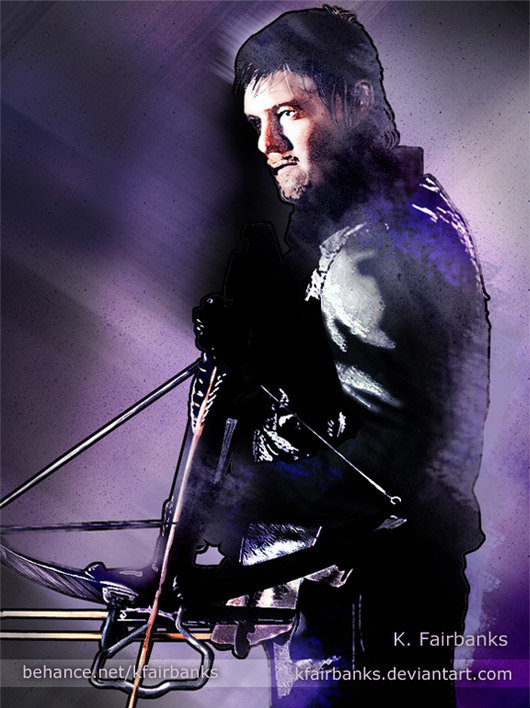 K fairbanks daryl dixon2 by k fairbanks