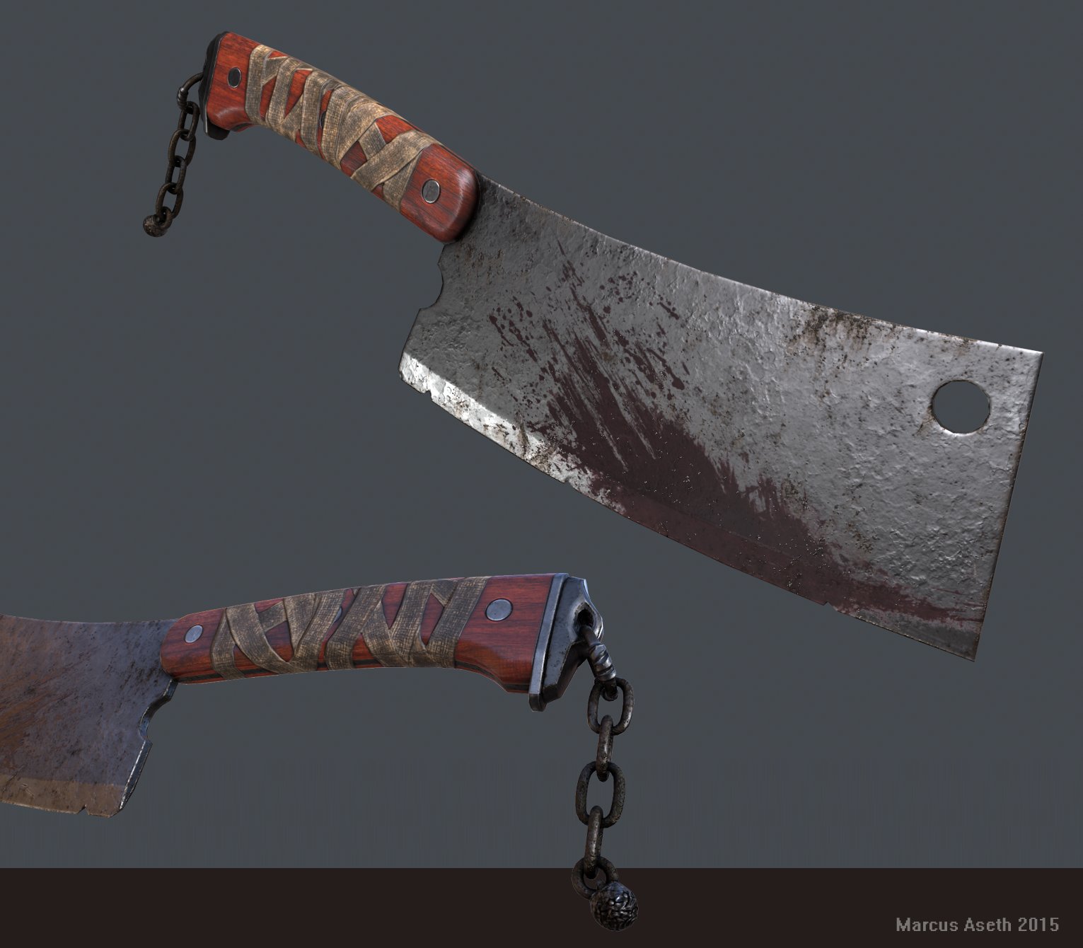 ArtStation - Medieval Butcher Knives