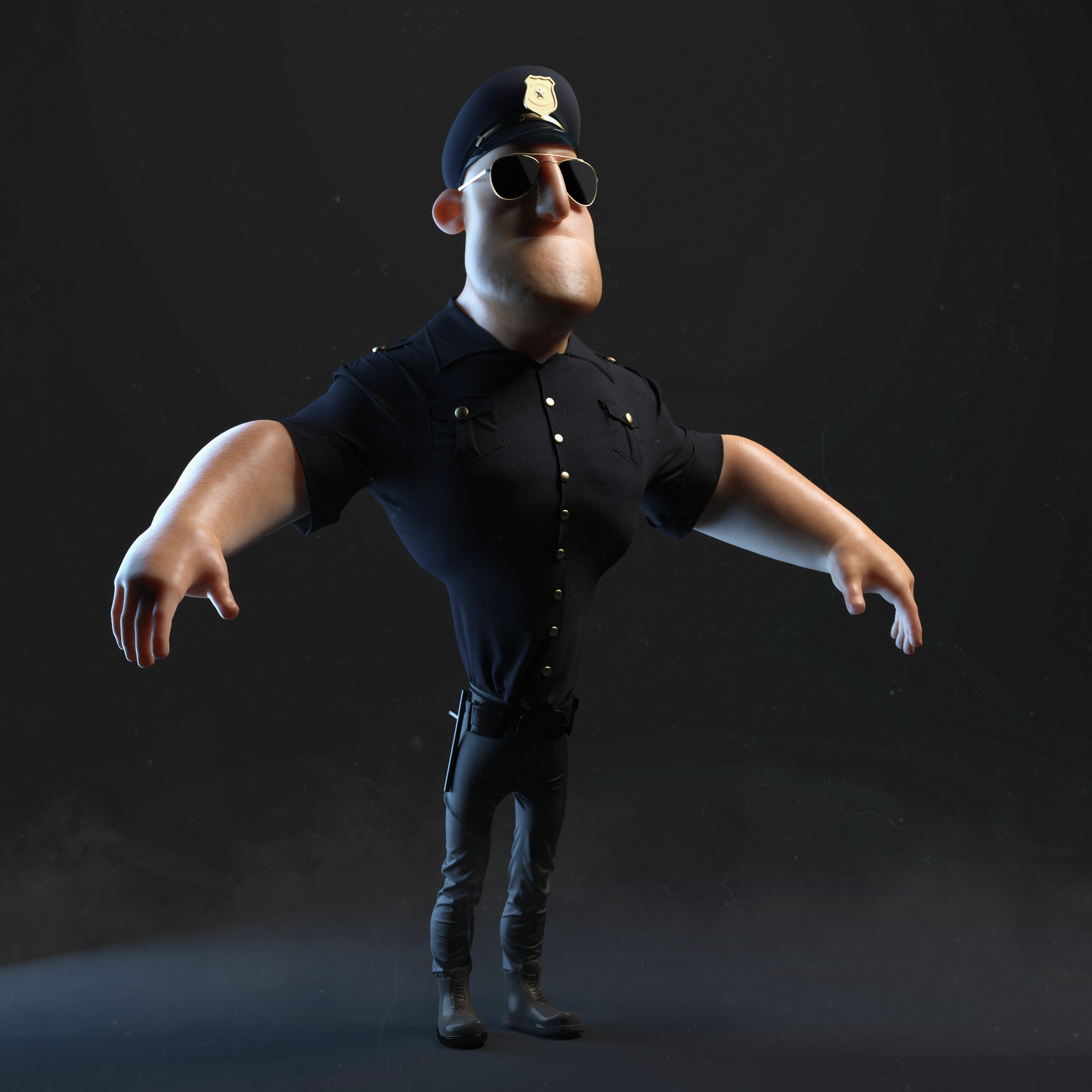 The Bad Cop
Model by: Rodrigo Paulicchi