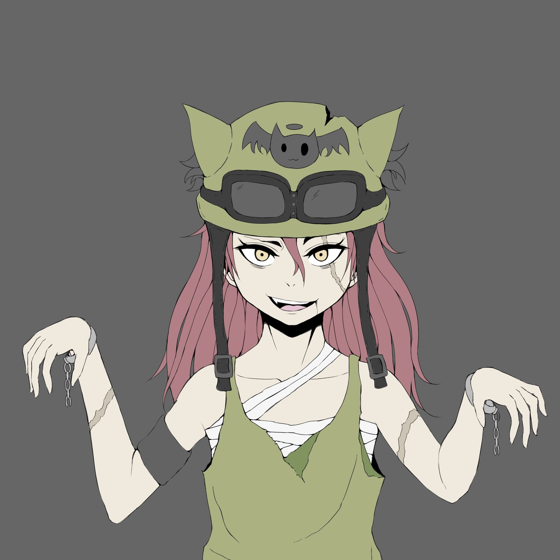 Artstation Neko Zombie Loli Yeah O C Alfredo Candelaresi
