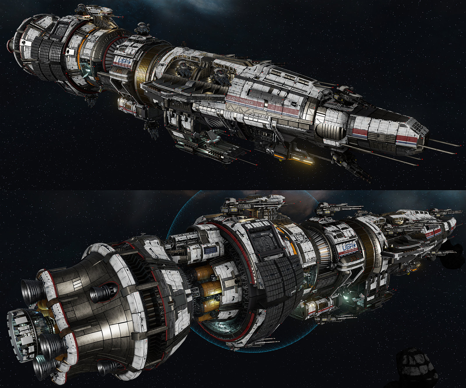 USR "Destroyer" - Fractured Space