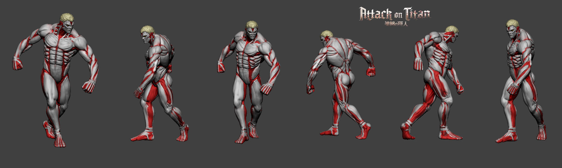 Artstation Attack On Titan Armored Titan Mark Tayag