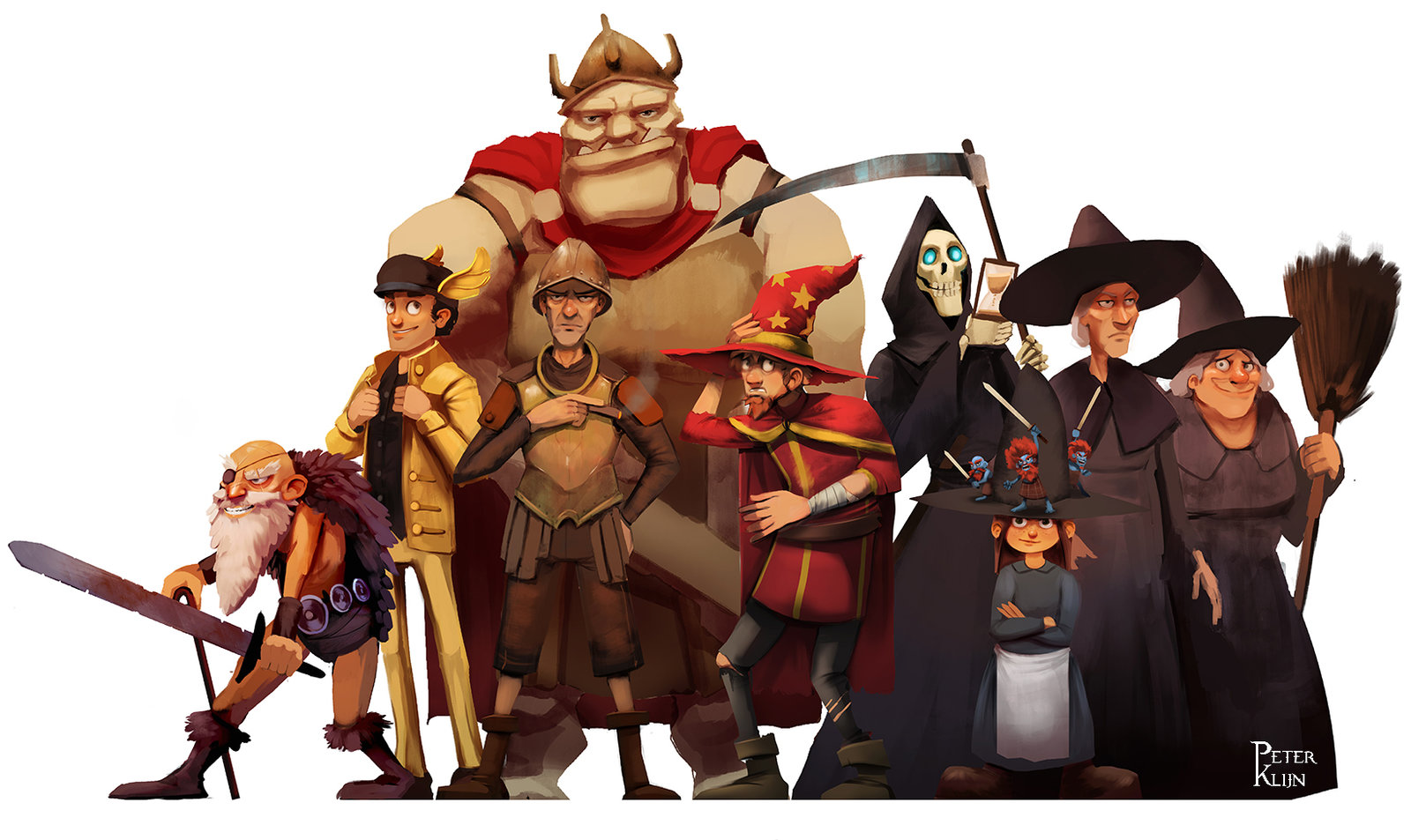 Discworld character collection