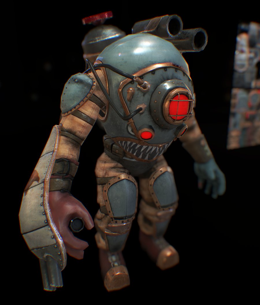 Rendered using Marmoset Toolbag