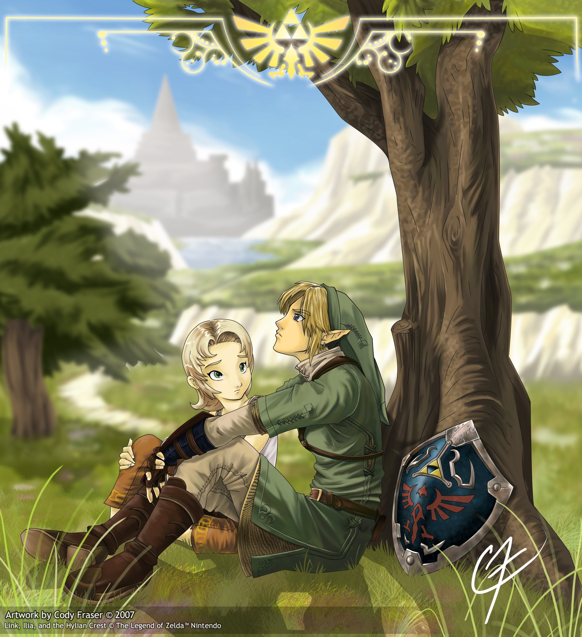 Artstation Twilight Princess Fanart Cody Fraser
