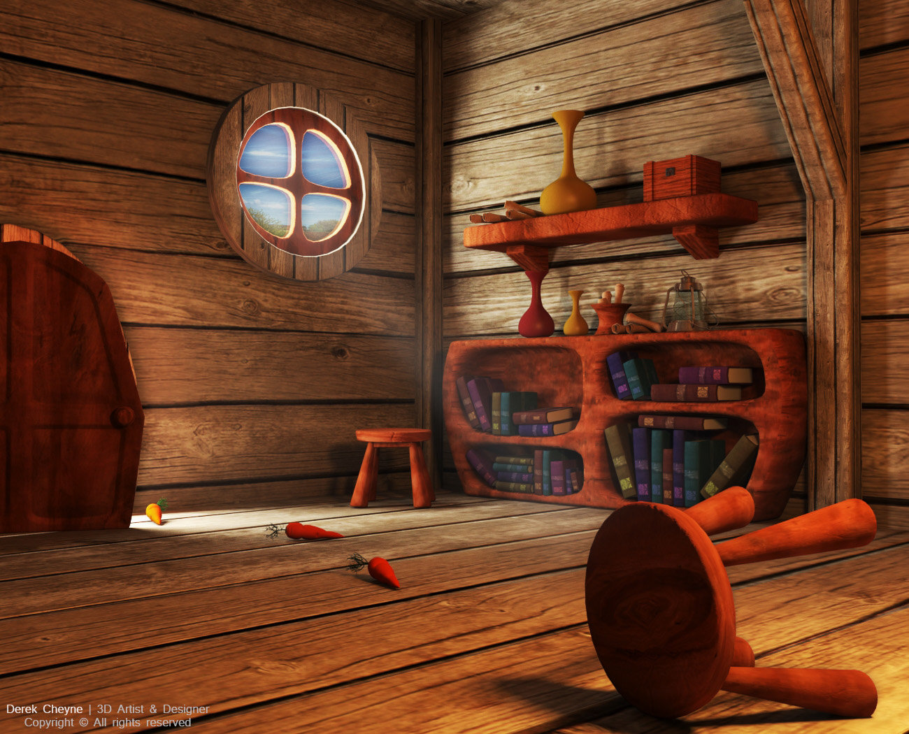 ArtStation - Rabbit Escape - Day