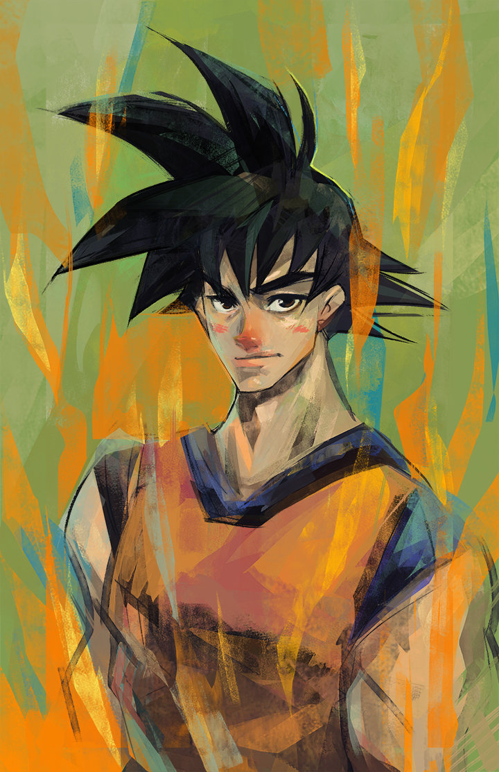 Fanart - Son Goku (Dragon Ball Z)