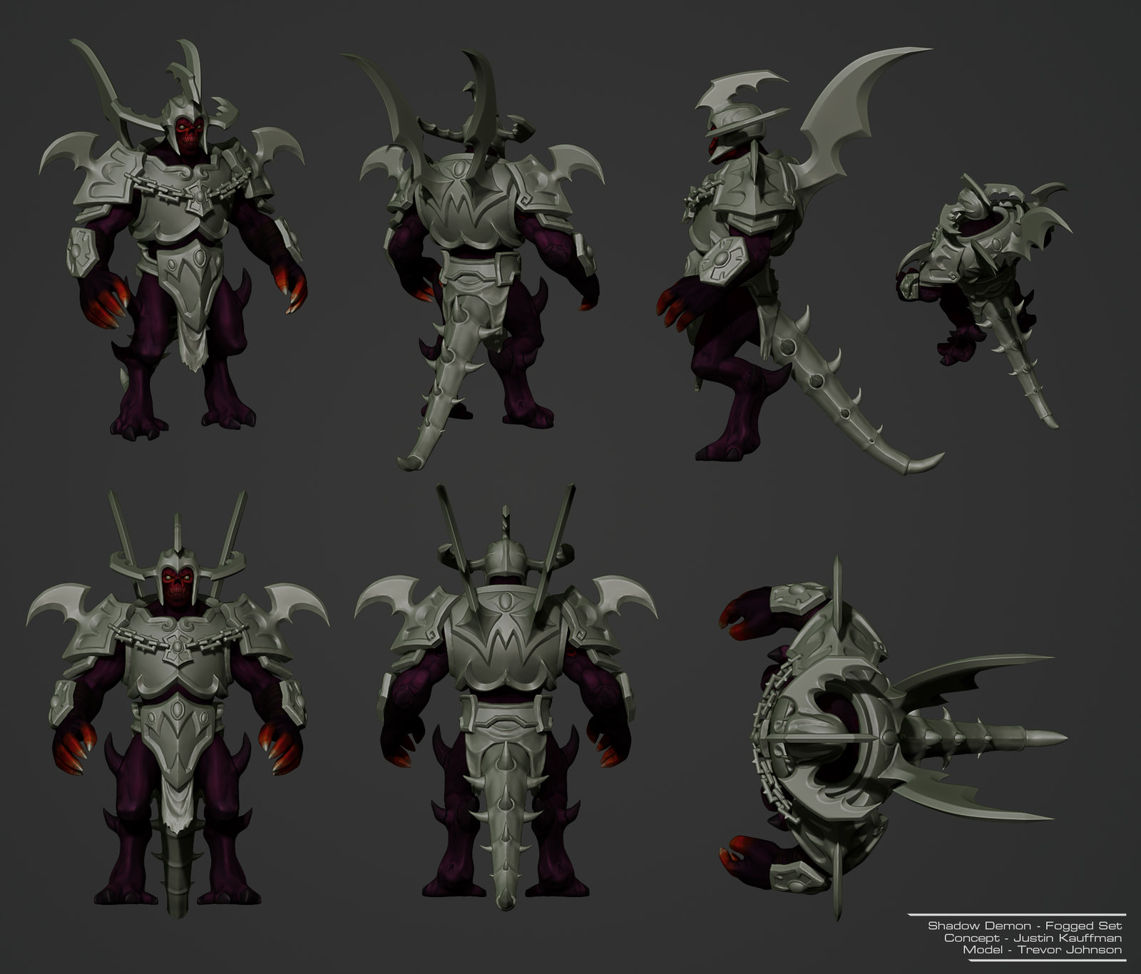 Trevor Johnson - Shadow Demon, armor set