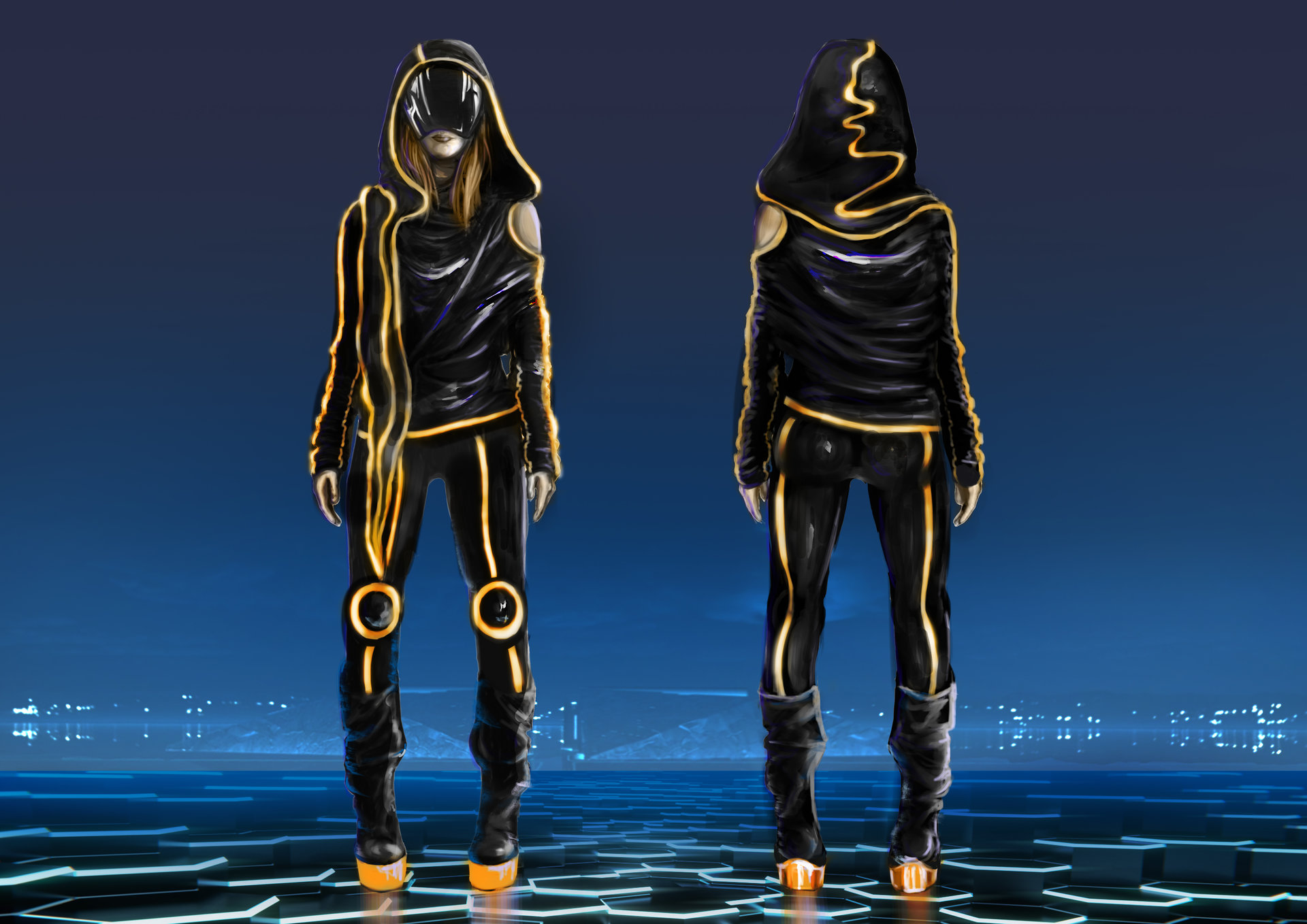 Cyberpunk clothes concept art фото 77