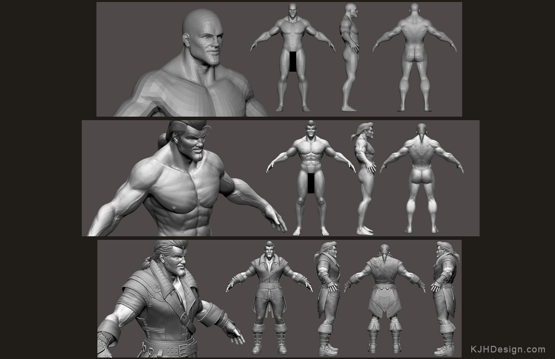 Artstation Disney S Ladie S Man Gaston Kaelin Hinnant