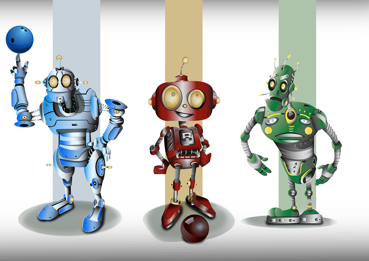 robot cartoon characters names