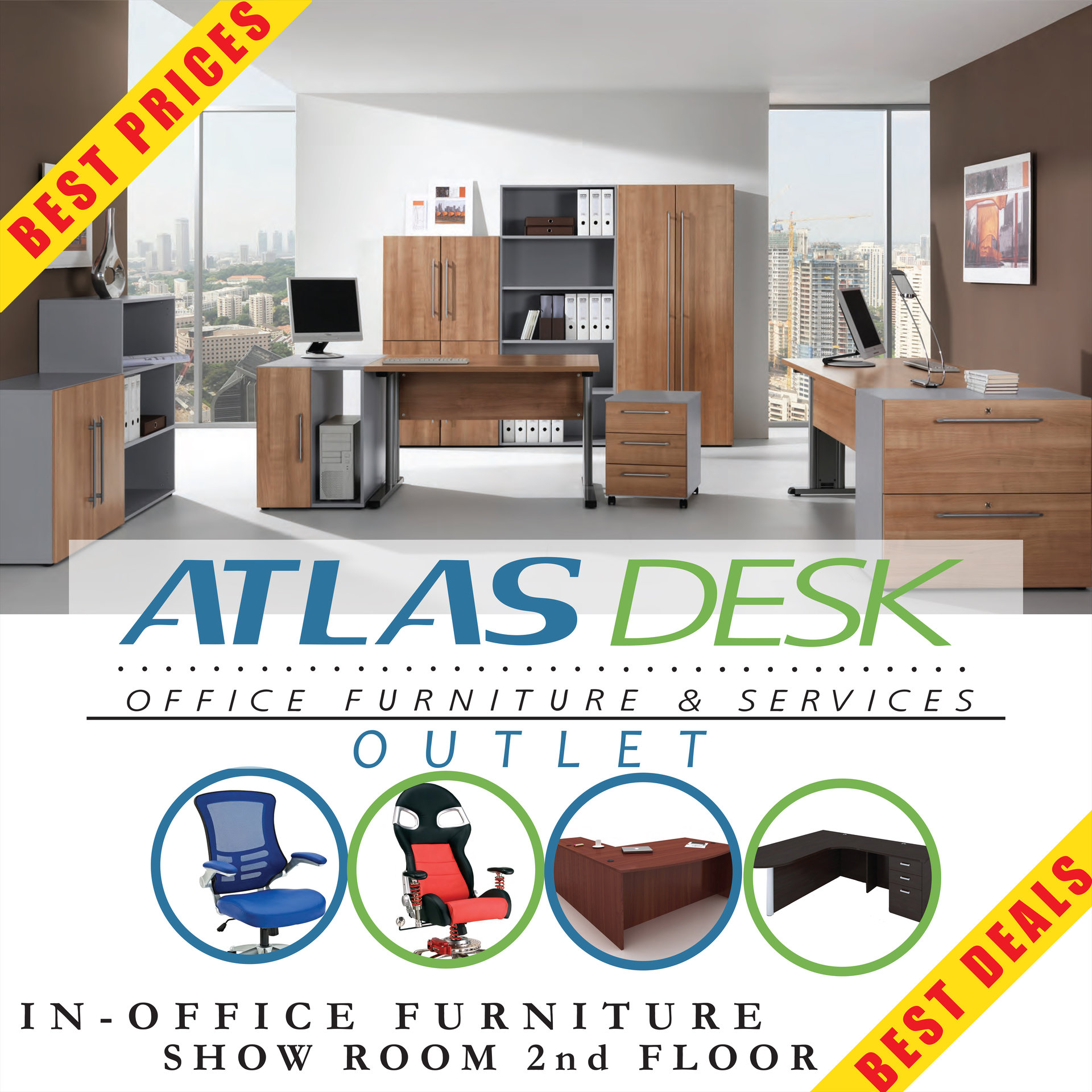 Miles Johnson Furniture Store Poster